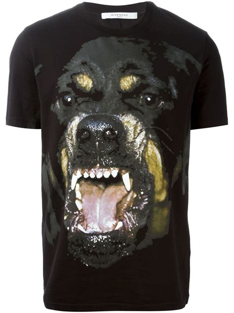 mens givenchy rottweiler t shirt|givenchy rottweiler shirt for sale.